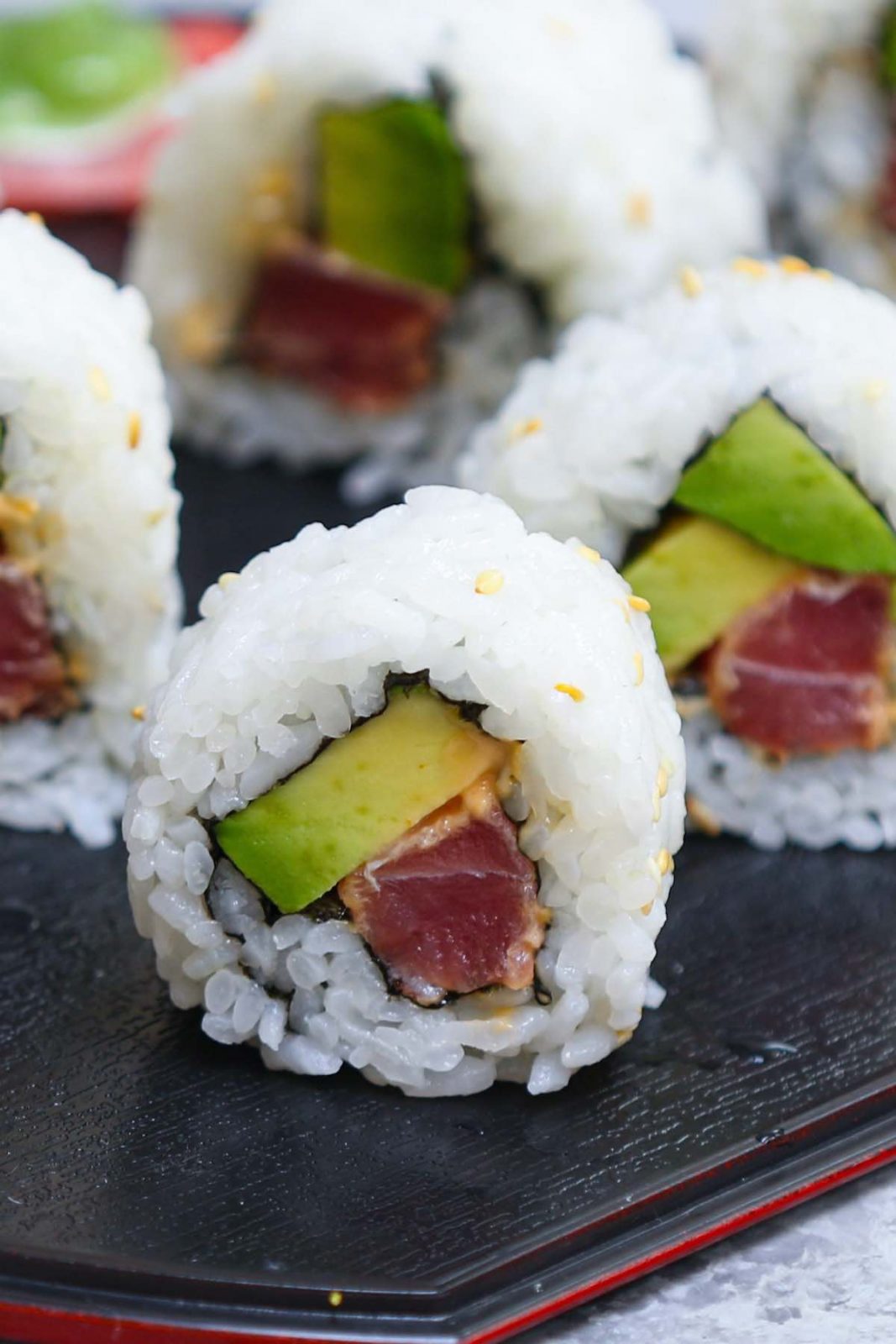 Tuna Sushi Recipe A Spectacled Owl