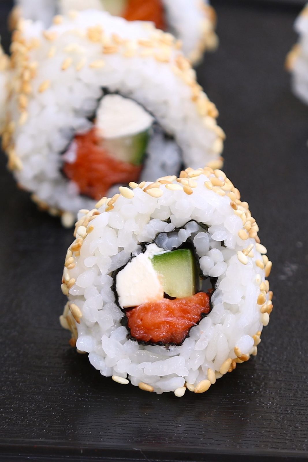 Easy Philly Roll Sushi Recipe A Spectacled Owl