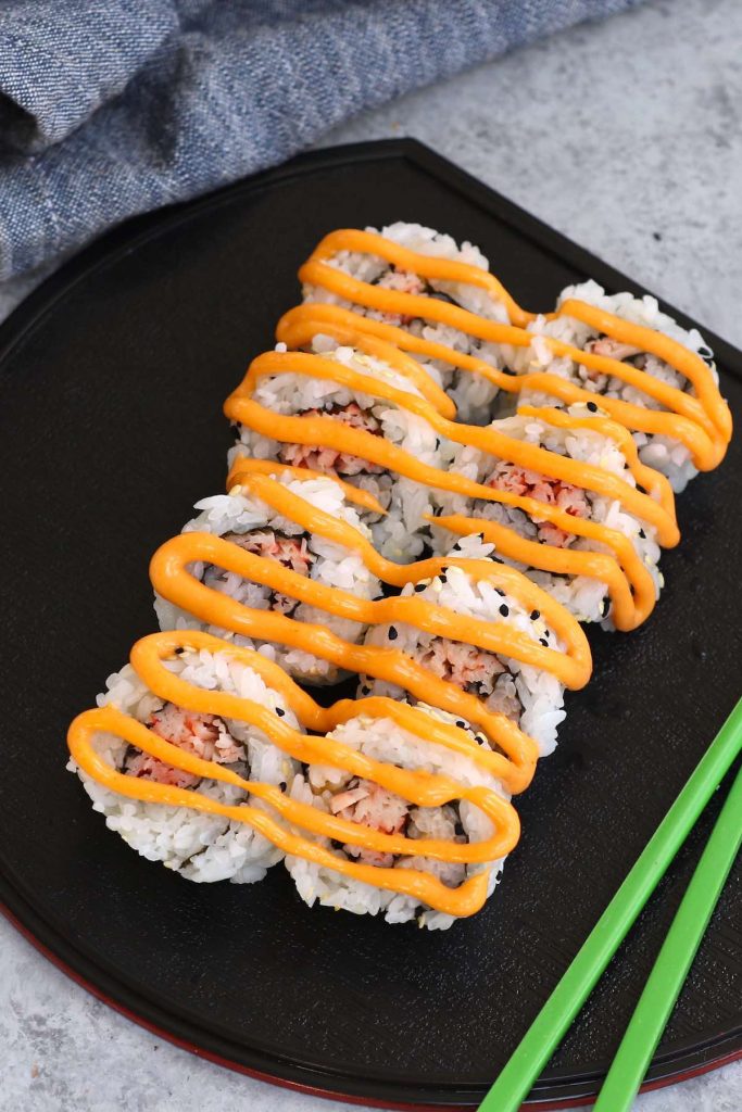 Imitation Crab Sushi Roll Recipe A Spectacled Owl