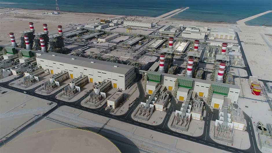 400 kV Umm Al Houl IWPP, Qatar aspecto