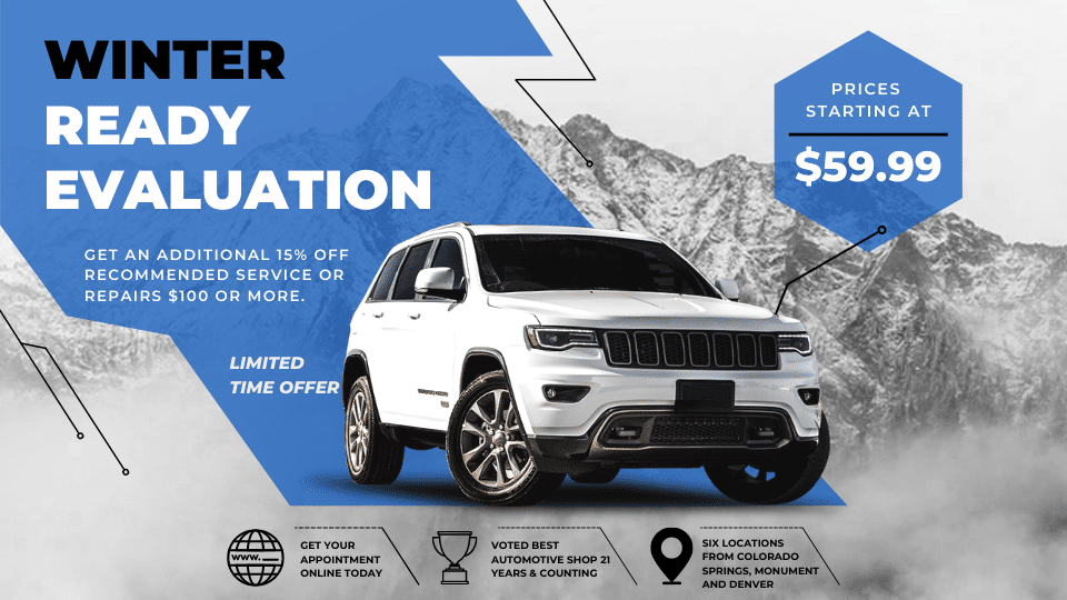 Maintenance and Car Repair Specials in Colorado Aspen Auto Clinic