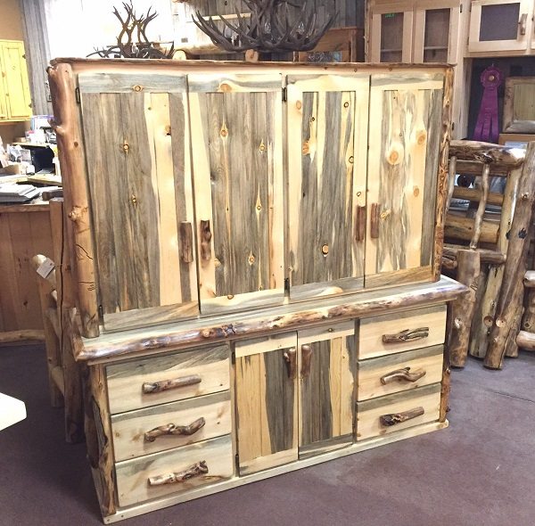 Homepage Aspen Log and Beetle Kill Pine Furniture