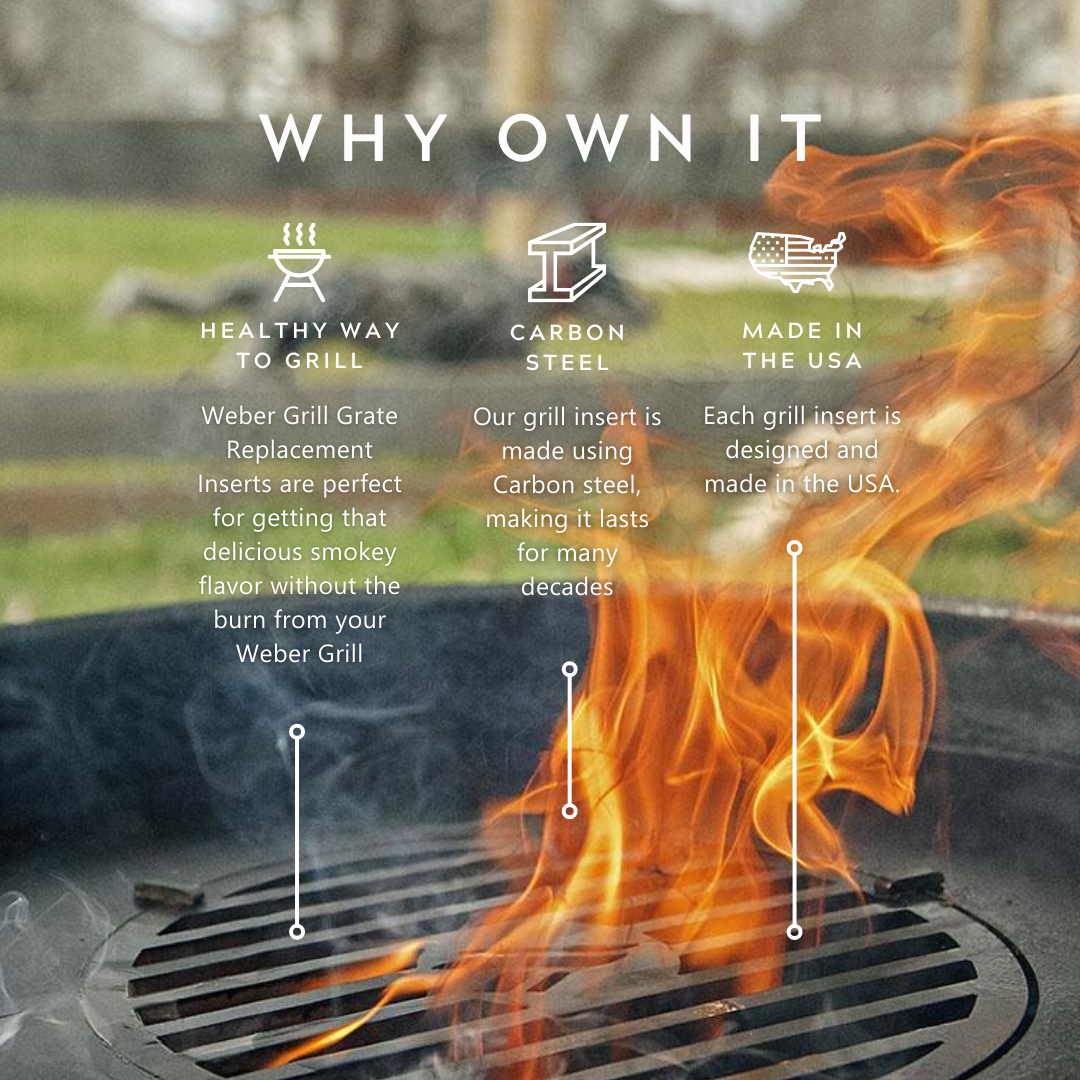 er Grill Grate Replacement Inserts to Grill Arteflame Style "This