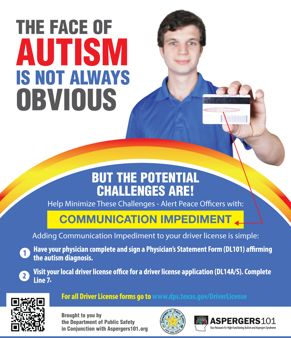 Aspergers and Driving Help us Transform the DPS System!