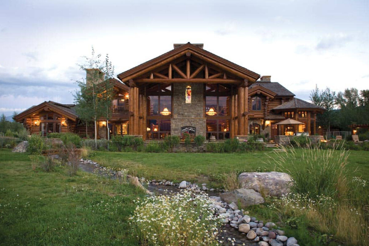 TETON COUNTY RESIDENCE 居林木構建築