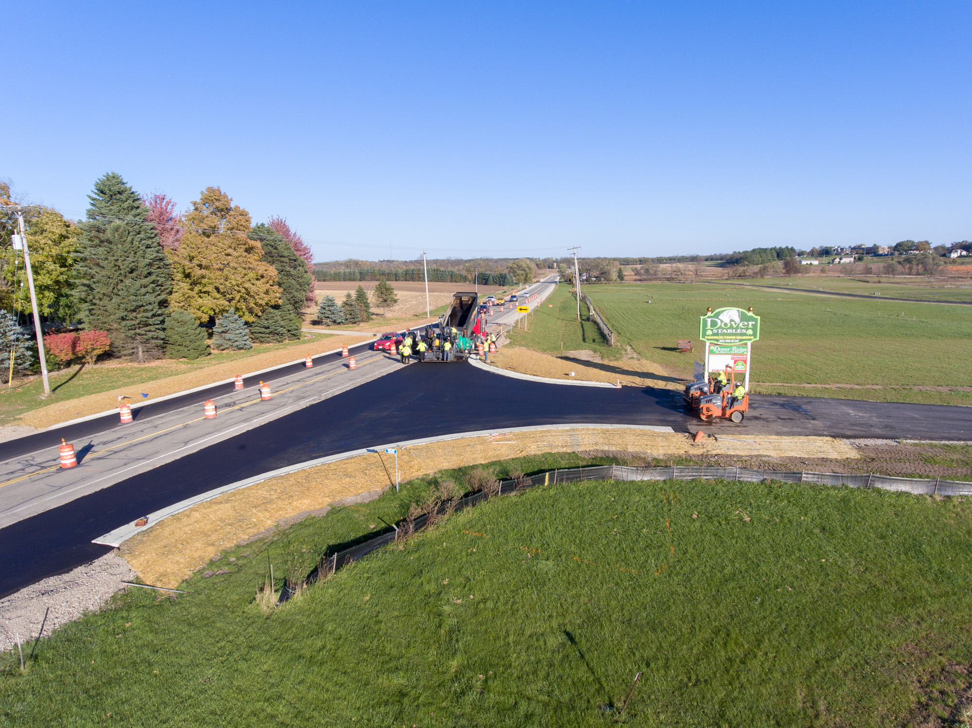 Road Paving Dover Stables