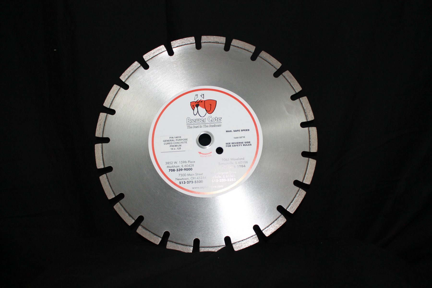 14" Wetdry Cut Asphalt Diamond Blade Asphalt Store