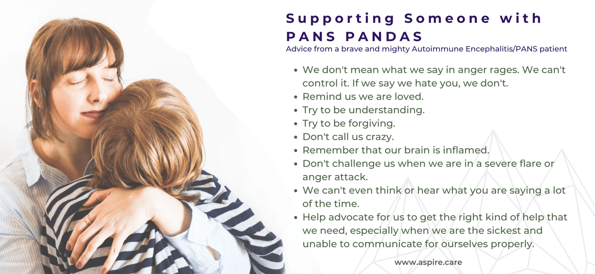 Supporting Someone with PANS PANDAS Aspire