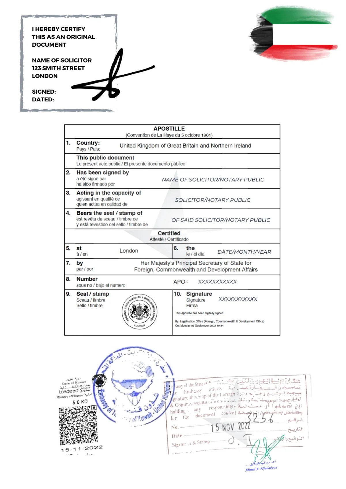 Kuwait Legalisation Aspire Attestation