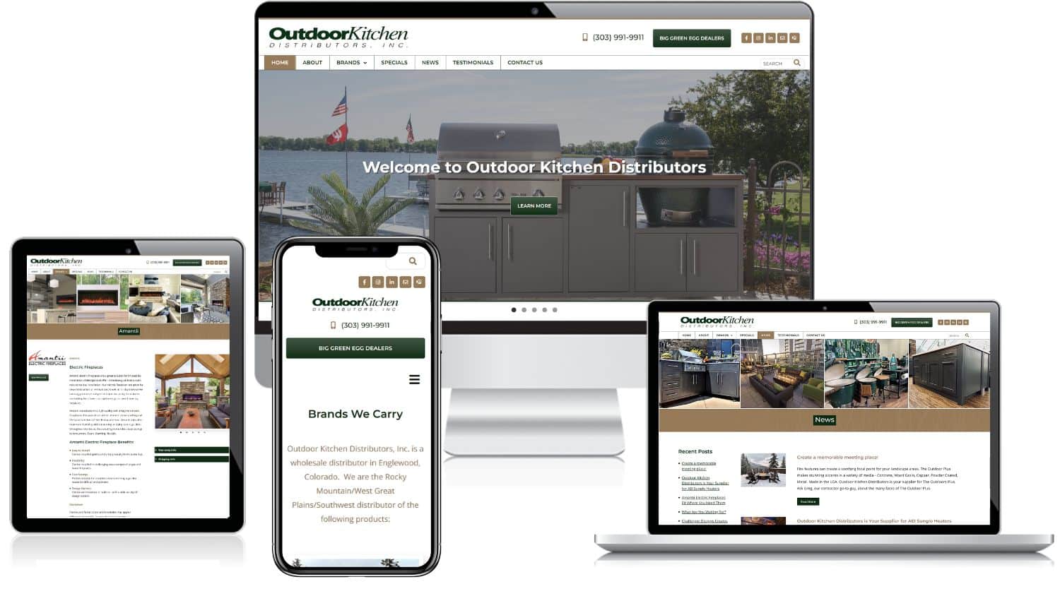 Outdoor Kitchen Distributors, Inc. Digital Marketing Agency Aspire ID