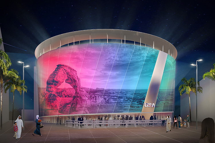 Fentress Architects US Pavilion Design for Expo 2020 Dubai ASPIRE