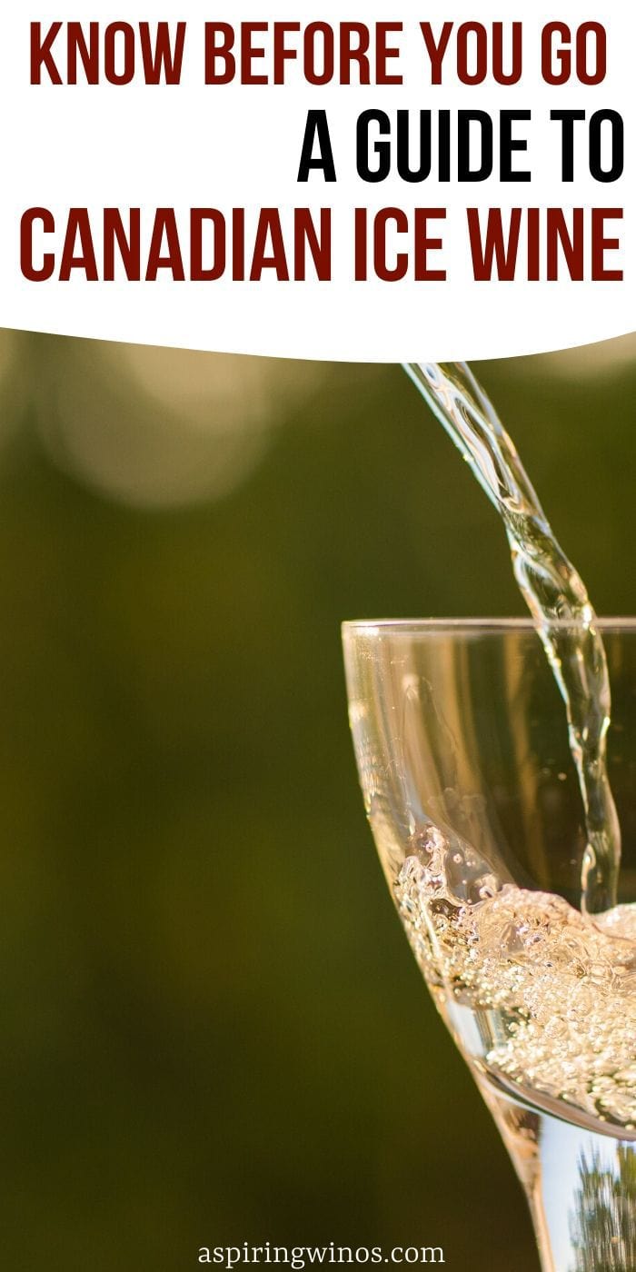 Know Before you go A Guide to Canadian Ice Wine Aspiring Winos