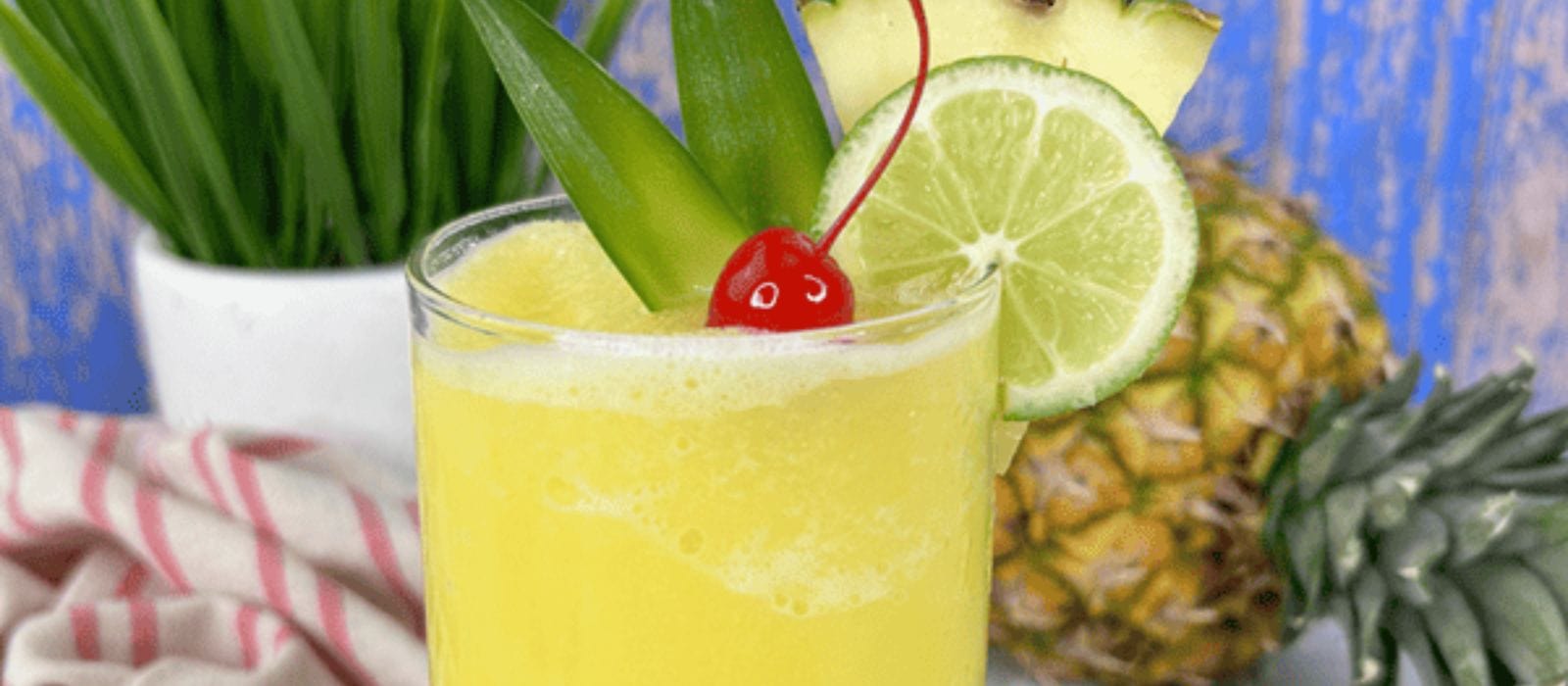 Tropical Bliss Pineapple Rum Slush Recipe Aspiring Winos