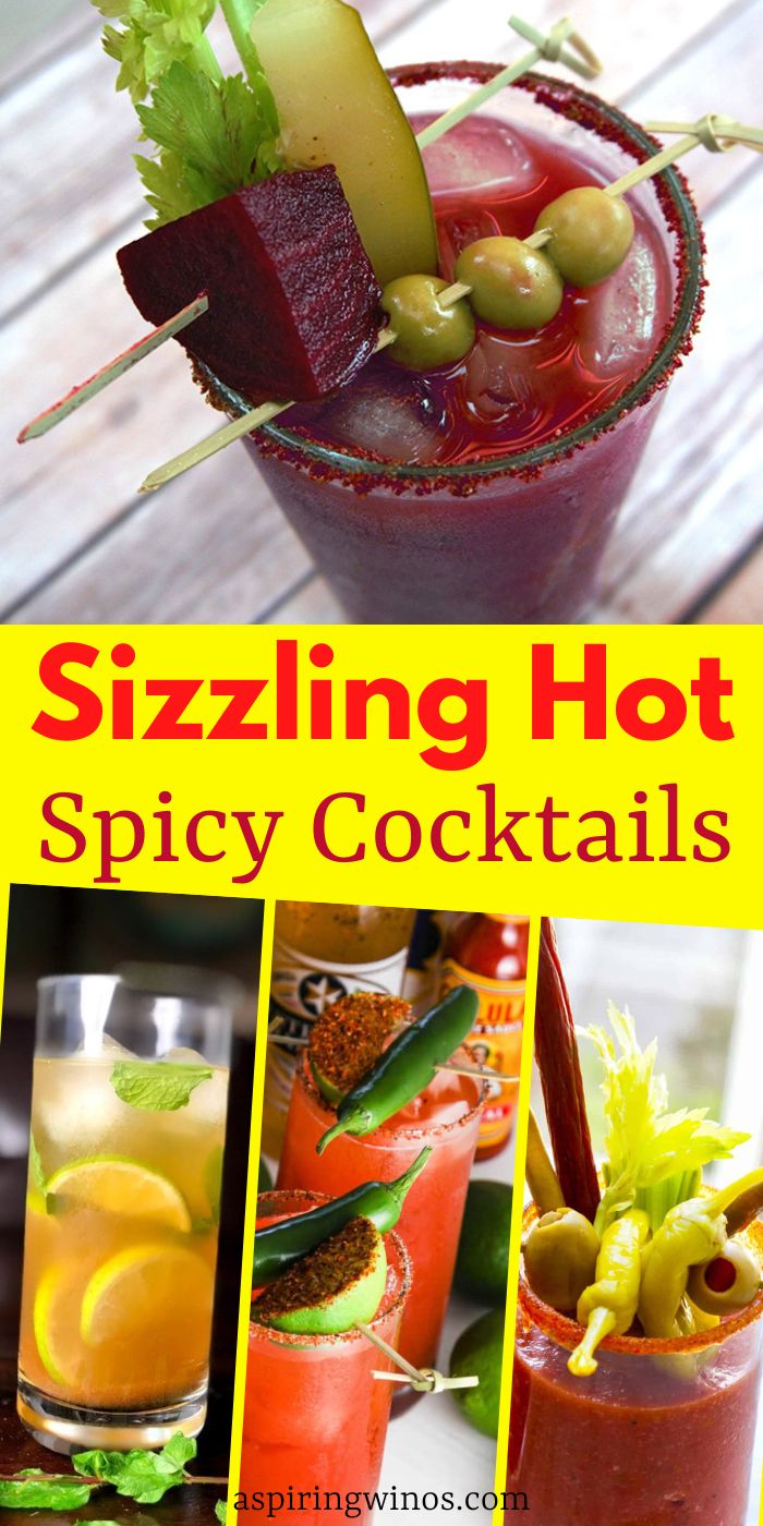 Sip with Caution The Hottest Spicy Cocktails With a Kick Aspiring Winos