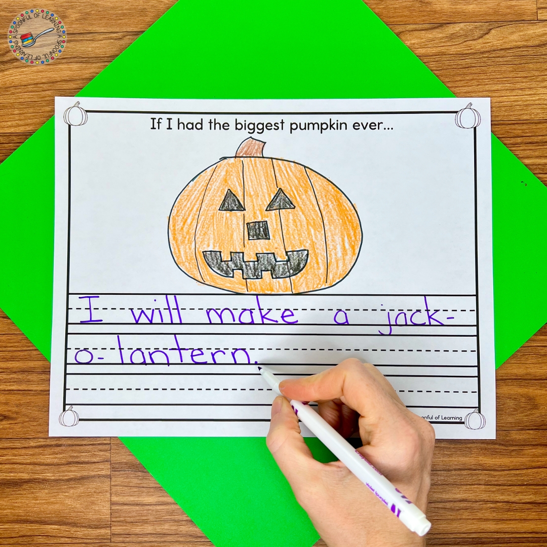 Fun Pumpkin Activities for Kindergarten - A Spoonful of Learning