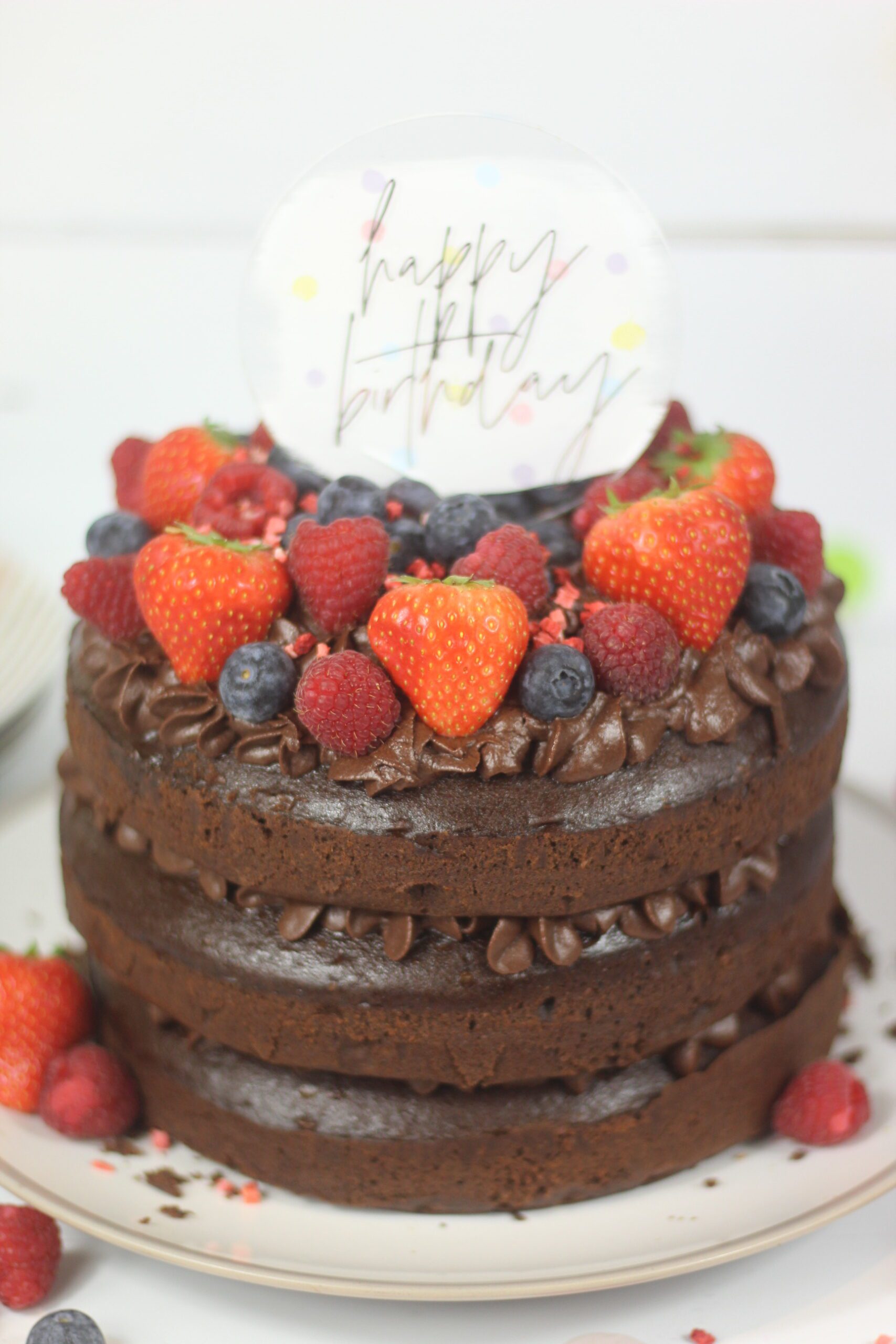 Vegan Chocolate Cake A Spoonful Of Vanilla