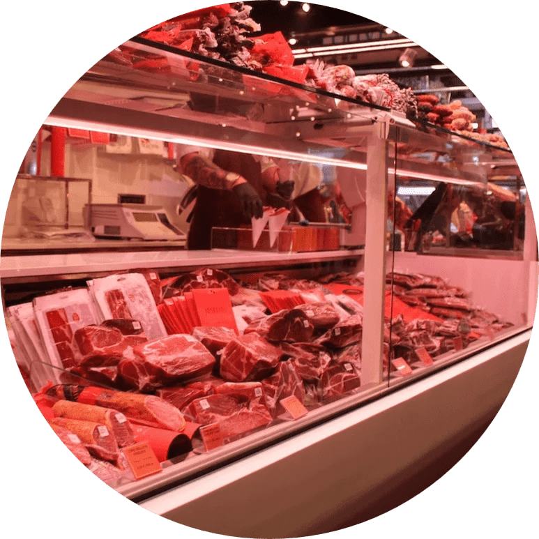 Fresh Cut Meats AS Pork Store of Woodland Park