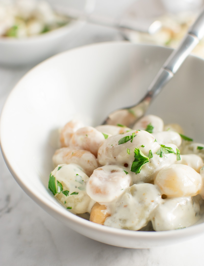 gnocchi with gorgonzola cream sauce