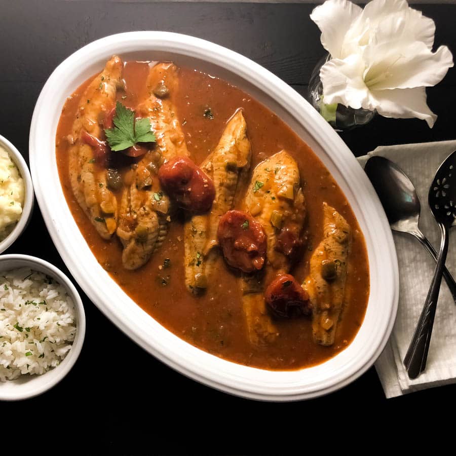 Gluten Free Cajun Catfish Courtbouillon A Sprinkling of Cayenne