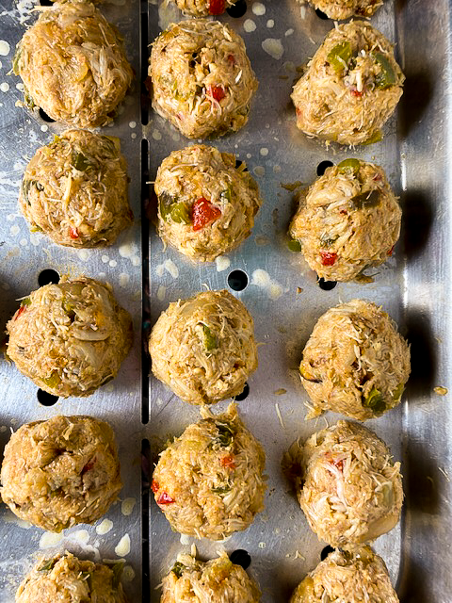 Cajun Crab Balls {Grain or Gluten Free} A Sprinkling of Cayenne