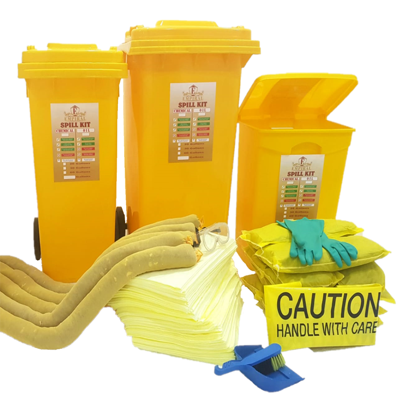 Chemical Wheeled Bin Spill Kit 60 Gallon ASRAR AL WILAYAH