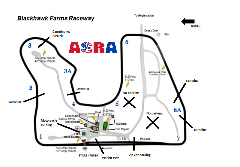 Blackhawk Farms Race Weekend 7/147/16 ASRA