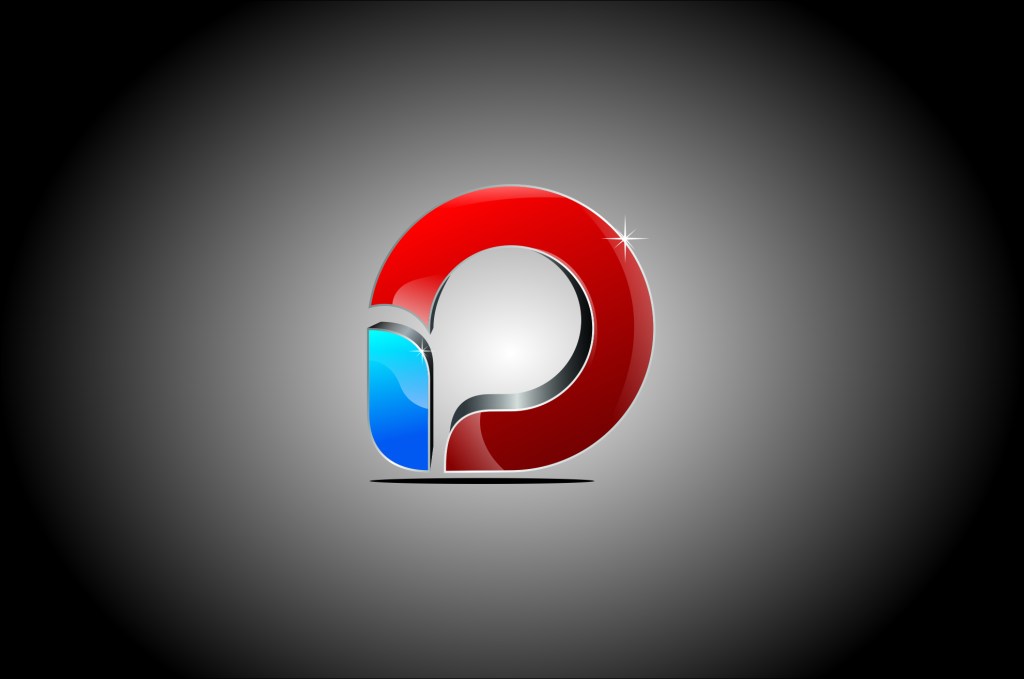 coreldraw tutorial 3d red logo design