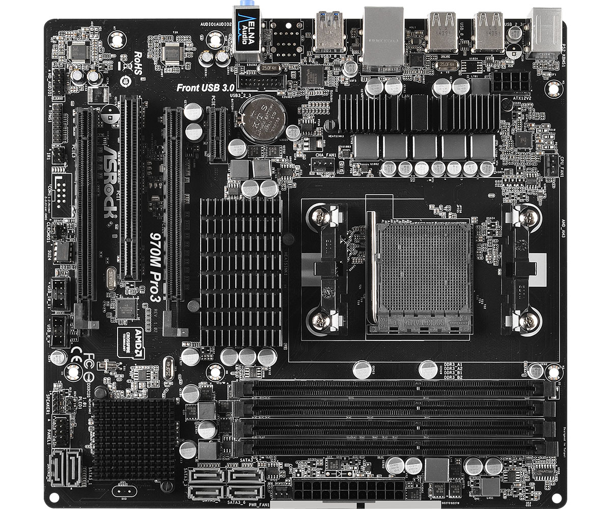 MB AM3+ ASROCK 970M Pro3 MicroATX retail Asrock Italia