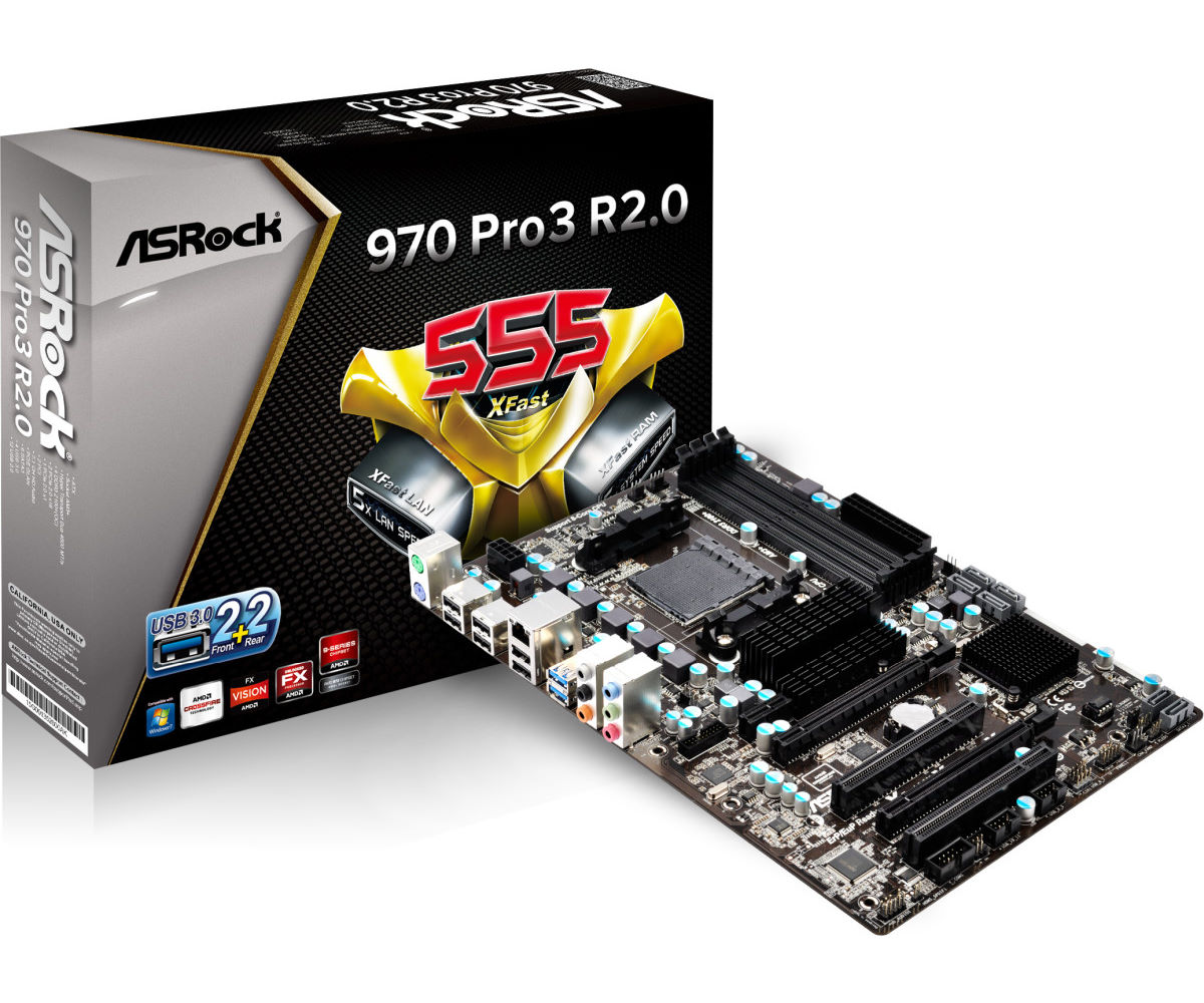 MB AM3+ ASROCK 970 Pro3 R2.0 retail Asrock Italia