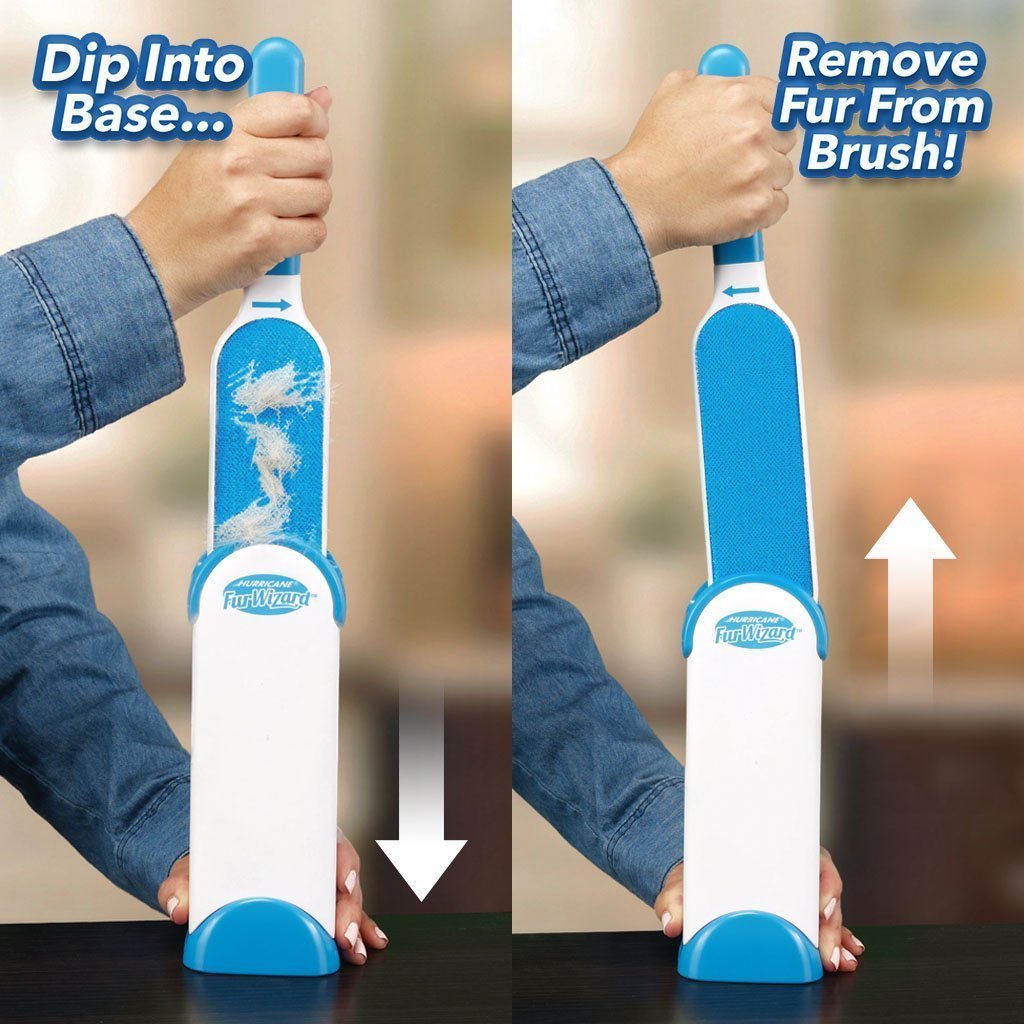 Hurricane Fur Wizard Lint Brush As Seen On TV Tech