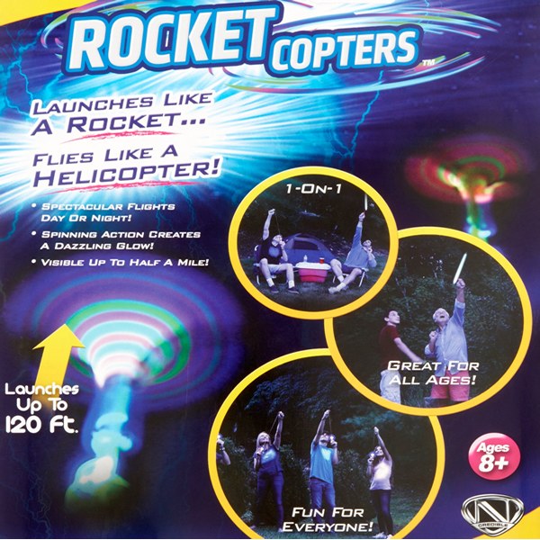 Rocket Copters As Seen On TV Tech