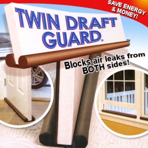 Twin Draft Guard Insulating Device As Seen On TV Tech