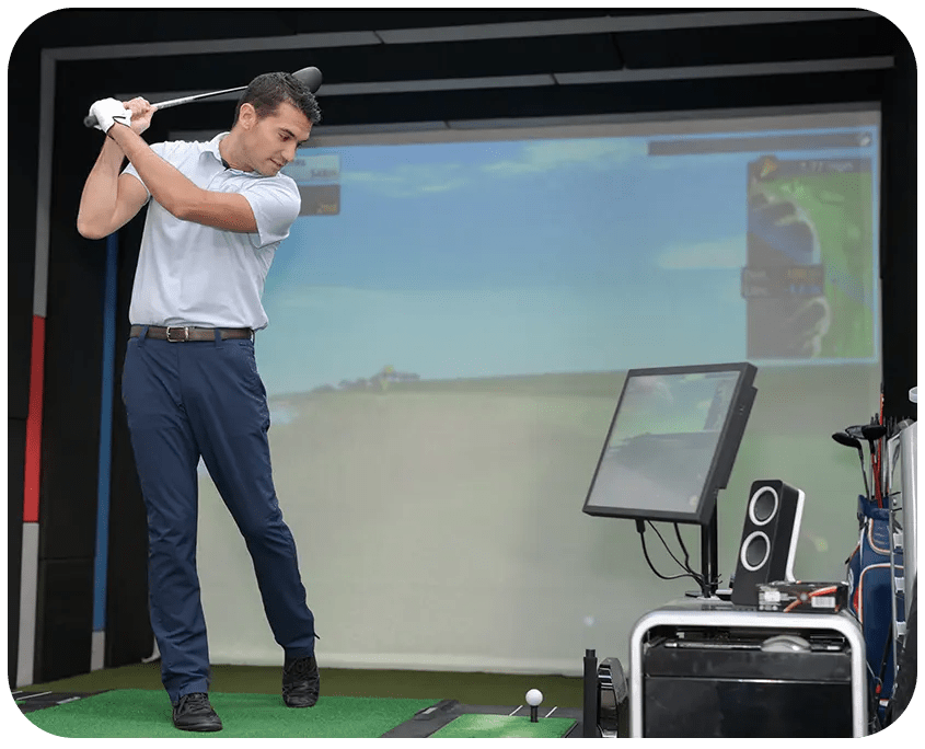 InHome Golf Simulator Installation Nashville Sim Kit Designers