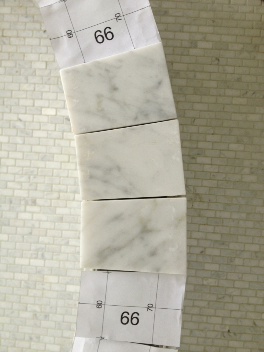 Custom tiles on bath Assembly Architects Leading Architects