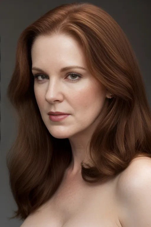 Dopamine Girl - Design a portrait of a gorgeous naked Elizabeth Perkins