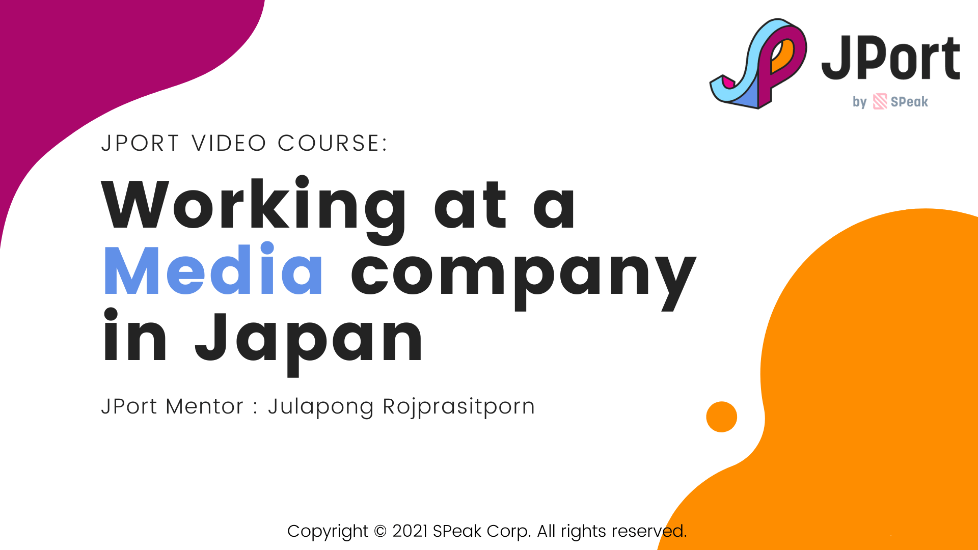 Working at a media company in Japan JPort Journal