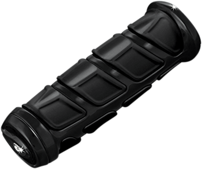Kuryakyn 6353 Gloss Black Motorcycle Hand Grips for 0819