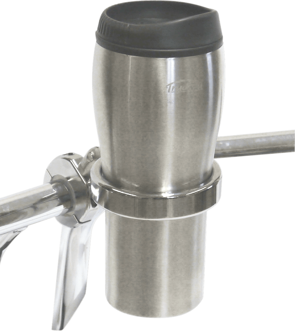 LEADER MOTORCYCLE ACCESSORIES Roadrunner Cup Holder Handlebar Mount Natural eBay