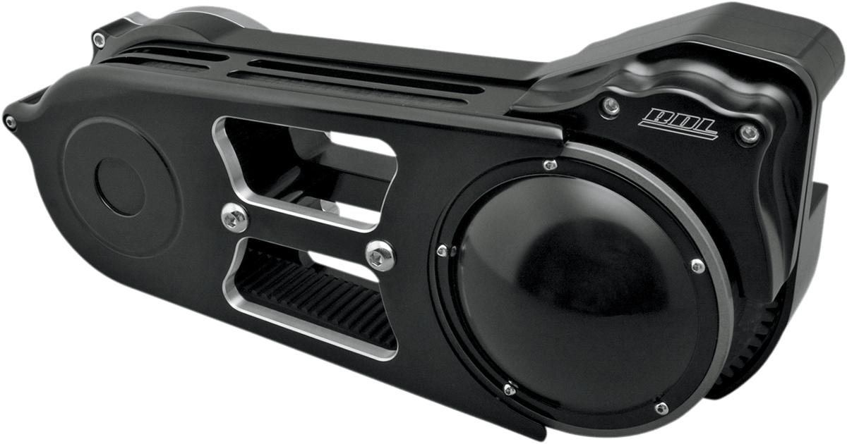 Sell MOTORCYCLE 2" BELT DRIVE KIT WITH TOP BELT GUARD BLACK 9006