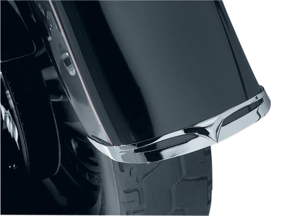Kuryakyn Fender Trim for HarleyDavidson 14050162 Rear Natural Chrome