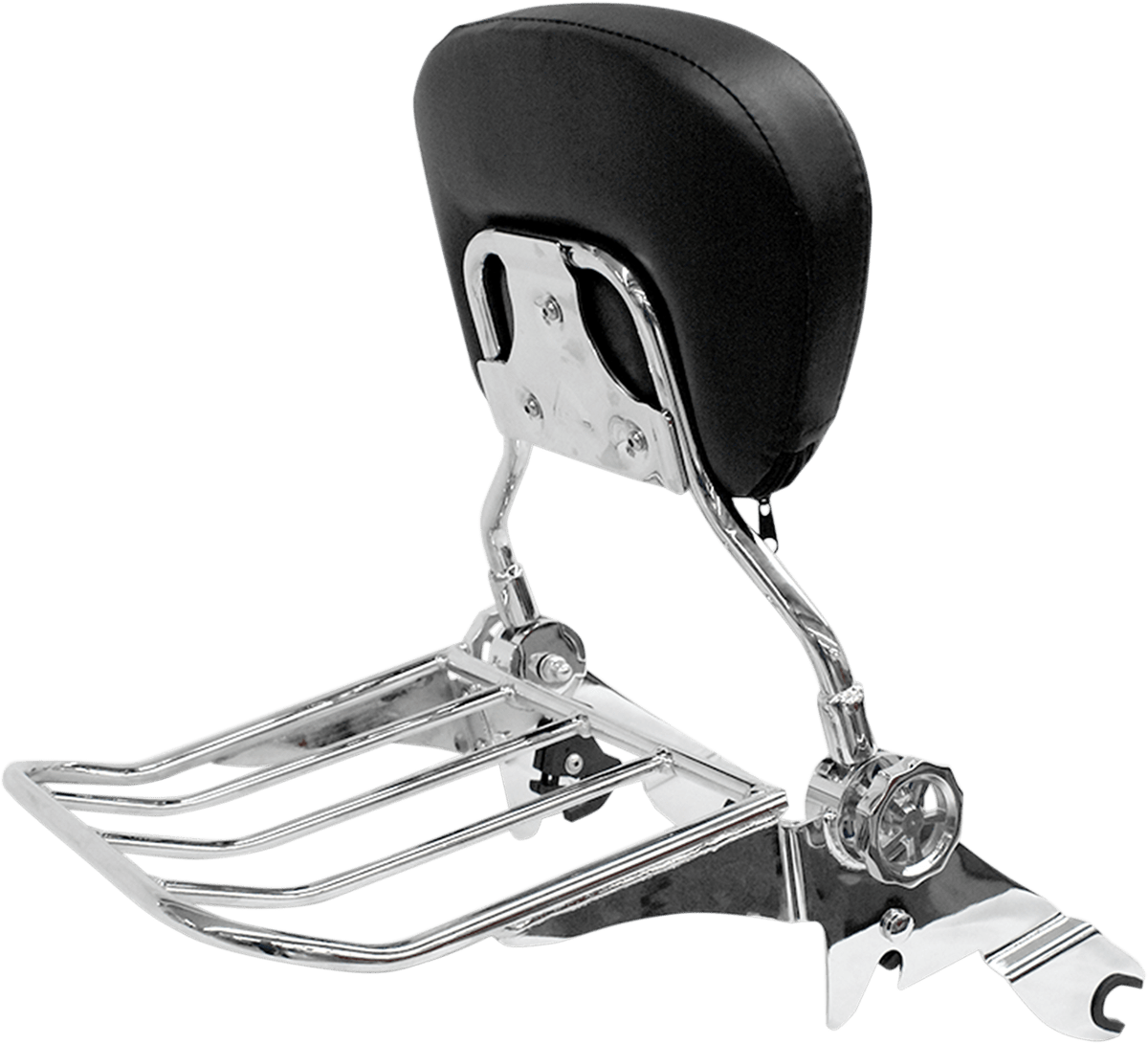 Rivco Quick Detach Motorcycle Backrest Rack Kit 0913 Harley Touring