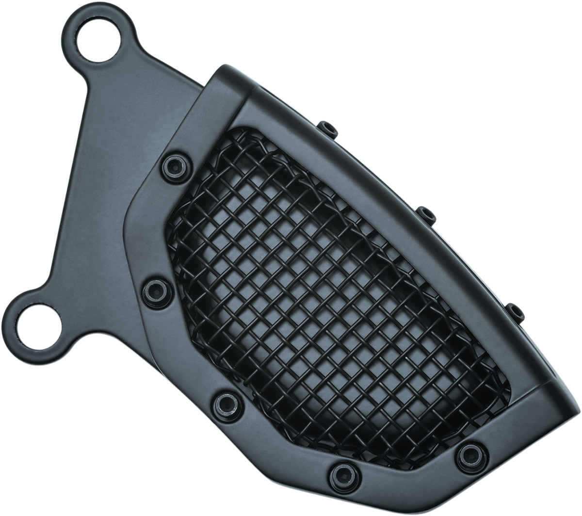 Kuryakyn 6543 Black Mesh Brake Caliper Cover 1517 Harley Softail FLSTF