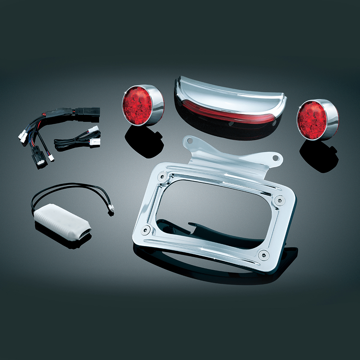 Kuryakyn 5415 Chrome LED Rear End Conversion Kit 1013 Harley Street