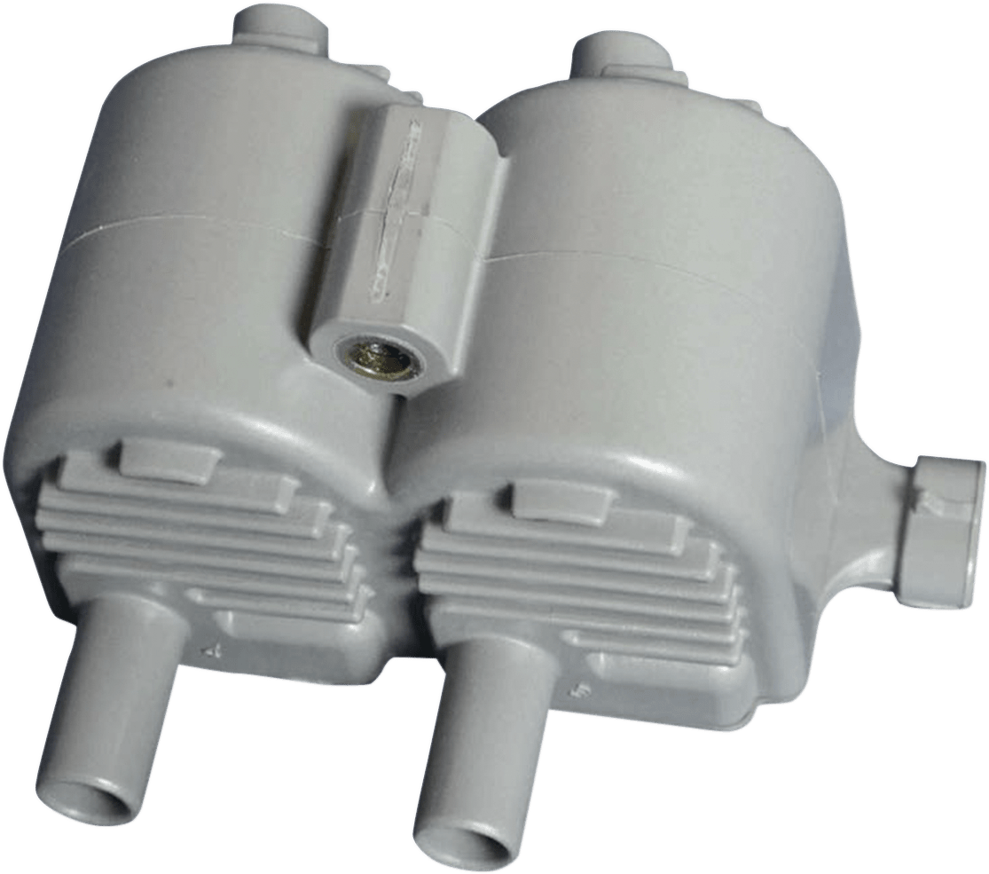 Drag Specialties 12V Gray Single Fire Motorcycle Ignition Coil 9803