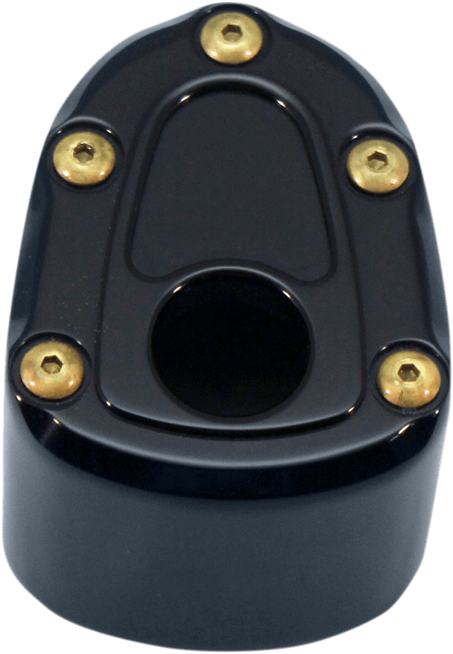 Carl Brouhard Black Bomber Ignition Switch Cover 0713 Harley Touring