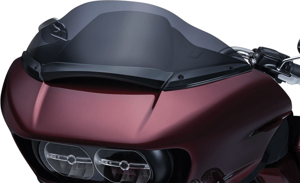 Kuryakyn 2635 Black Fairing Windshield Trim 1519 Harley Davidson