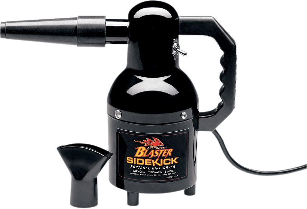 Air Force Master Blaster Sidekick Hand Held Motorcycle Dryer Harley