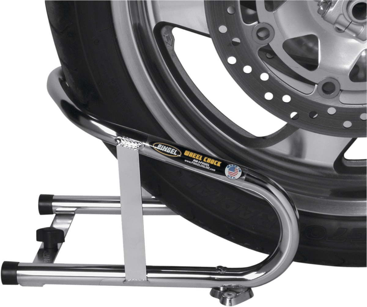 Buy PINGEL MOTORCYCLE REMOVABLE WHEEL CHOCKS 3.5", HARLEY, INDIAN