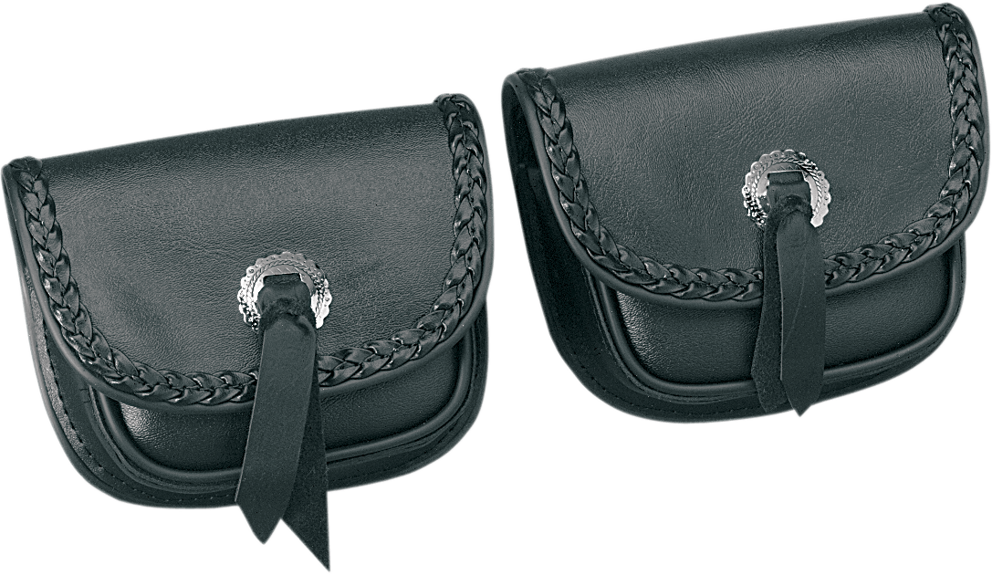 Hopnel Windshield Fairing Pouches Bags 9613 Harley Davidson Touring