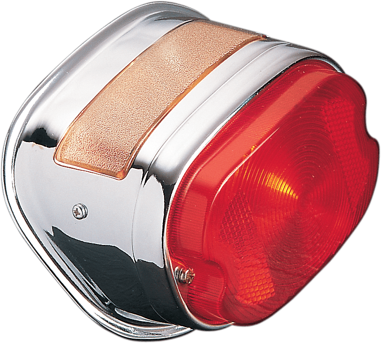 Drag Specialties Chrome Rear Taillight Assembly 5572 Harley Sportster